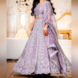 Heavy indian lehngha choli reception wedding